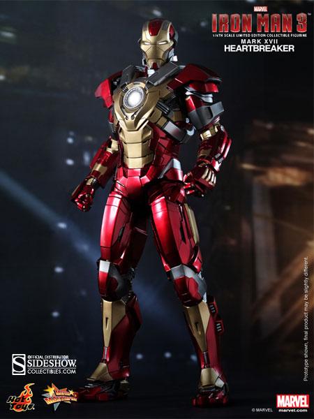 1/6 HOT TOYS - IRON MAN MARK 17 HEARTBRAKER