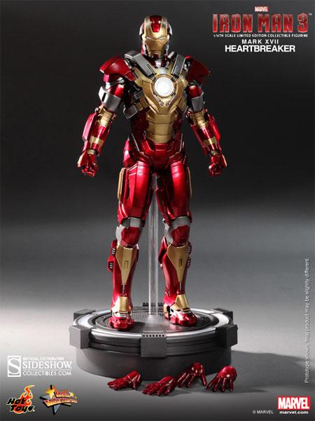 1/6 HOT TOYS - IRON MAN MARK 17 HEARTBRAKER