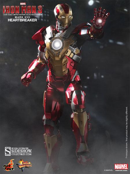 1/6 HOT TOYS - IRON MAN MARK 17 HEARTBRAKER