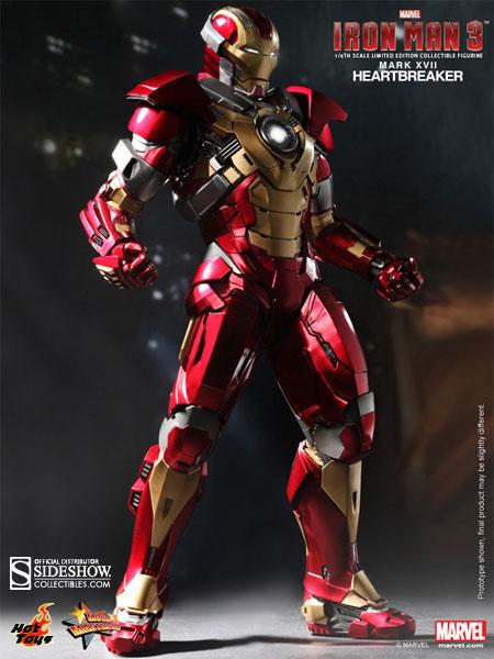 1/6 HOT TOYS - IRON MAN MARK 17 HEARTBRAKER