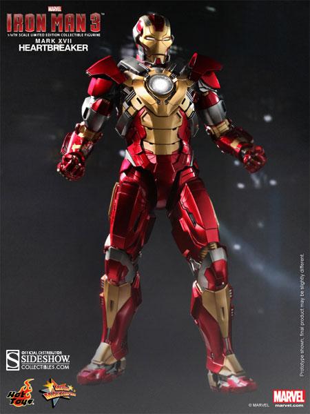 1/6 HOT TOYS - IRON MAN MARK 17 HEARTBRAKER