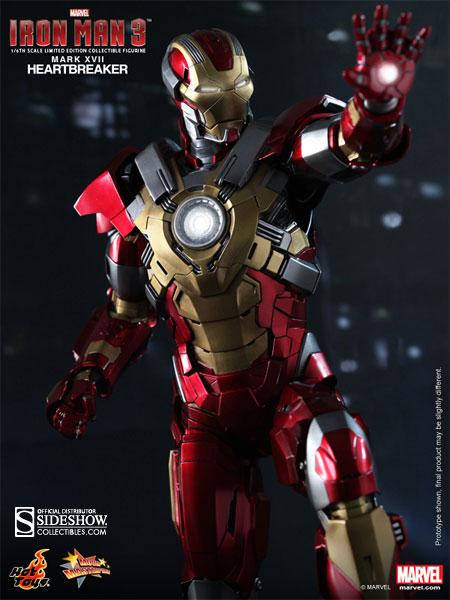 1/6 HOT TOYS - IRON MAN MARK 17 HEARTBRAKER