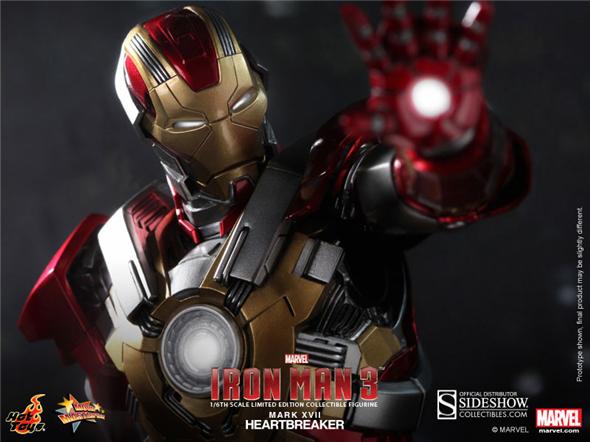 1/6 HOT TOYS - IRON MAN MARK 17 HEARTBRAKER