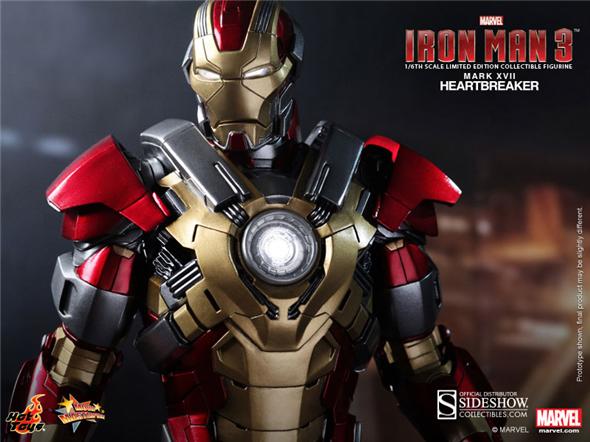1/6 HOT TOYS - IRON MAN MARK 17 HEARTBRAKER