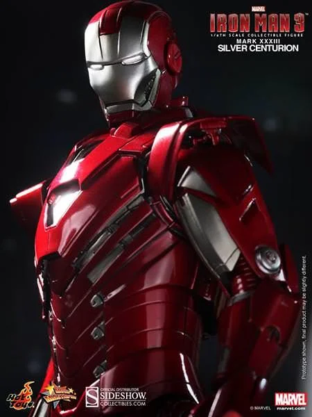 1/6 HOT TOYS - IRON MAN MARK 33 SILVER CENTURION
