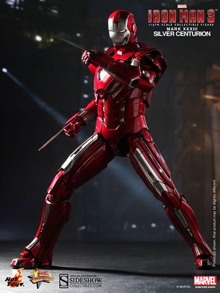 1/6 HOT TOYS - IRON MAN MARK 33 SILVER CENTURION