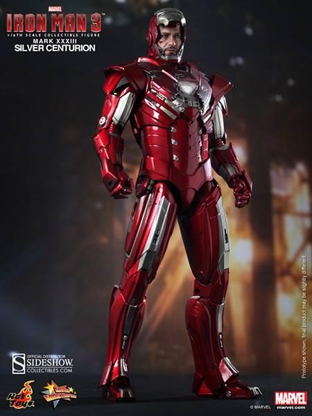 1/6 HOT TOYS - IRON MAN MARK 33 SILVER CENTURION