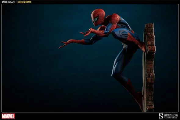 SIDESHOW COLLECTIBLES - MARVEL COMIQUETTE SPIDER-MAN BY CAMPBELL
