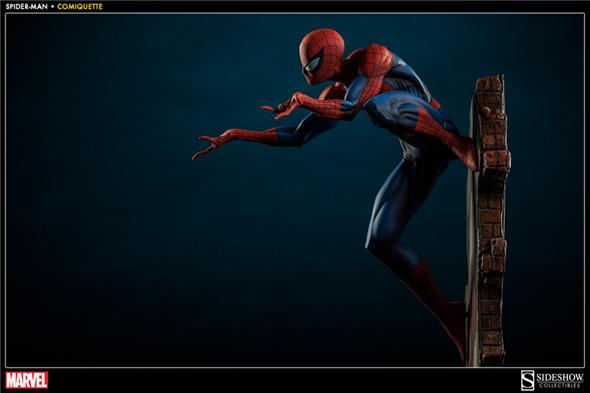 SIDESHOW COLLECTIBLES - MARVEL COMIQUETTE SPIDER-MAN BY CAMPBELL