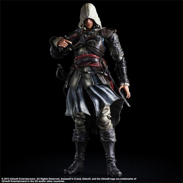 PLAY ARTS KAI - ASSASSINS CREED IV EDWARD P.A.K.