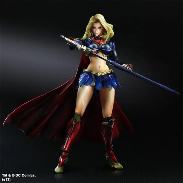 PLAY ARTS KAI - SUPERMAN VARIANT - SUPERGIRL P.A.K.
