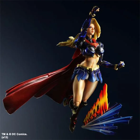 PLAY ARTS KAI - SUPERMAN VARIANT - SUPERGIRL P.A.K.