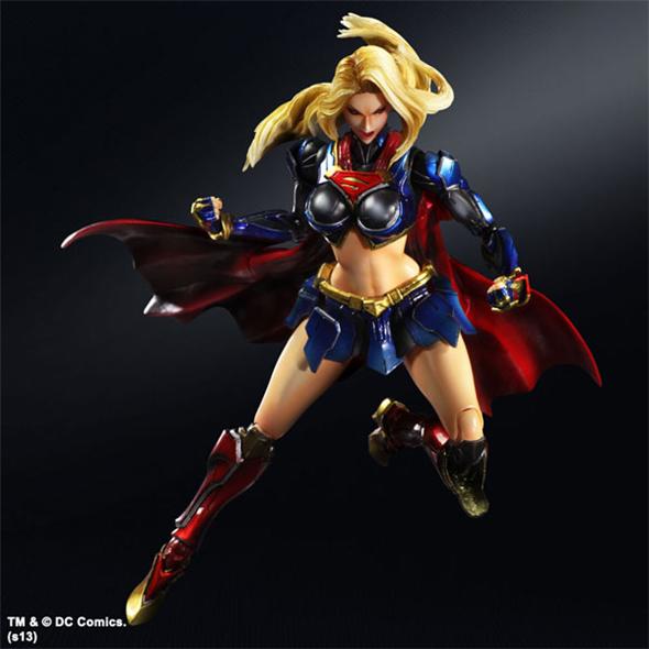 PLAY ARTS KAI - SUPERMAN VARIANT - SUPERGIRL P.A.K.