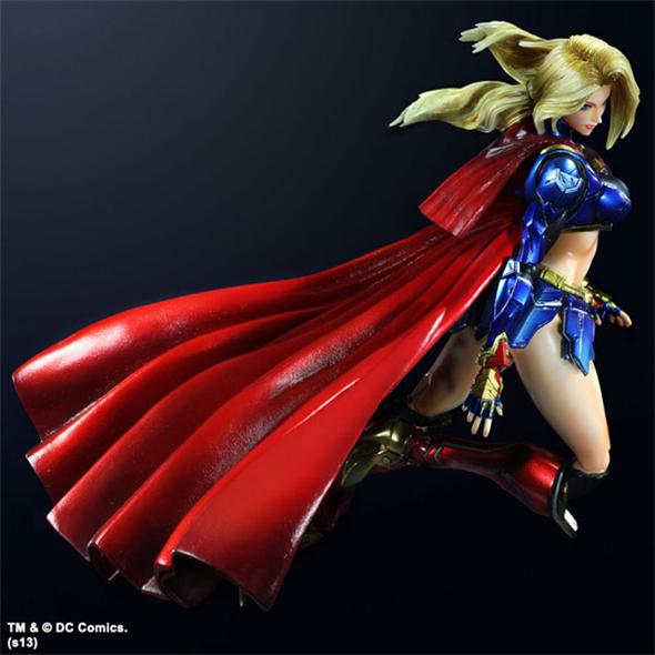 PLAY ARTS KAI - SUPERMAN VARIANT - SUPERGIRL P.A.K.