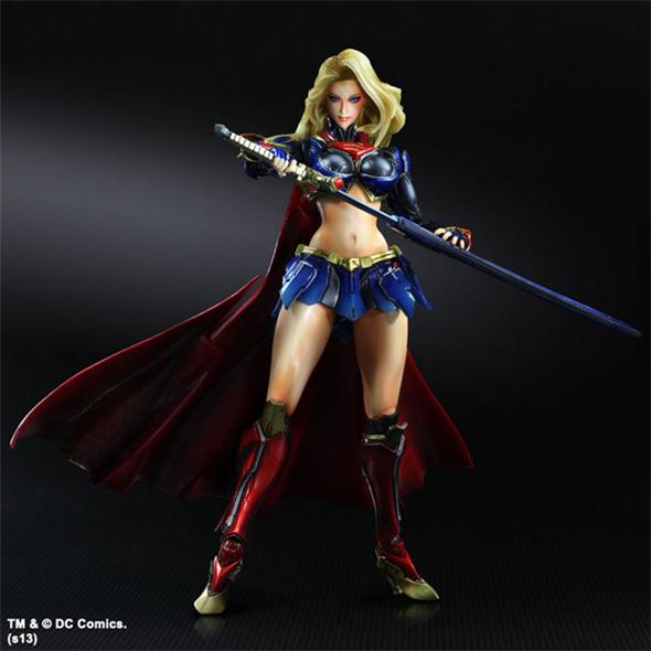 PLAY ARTS KAI - SUPERMAN VARIANT - SUPERGIRL P.A.K.