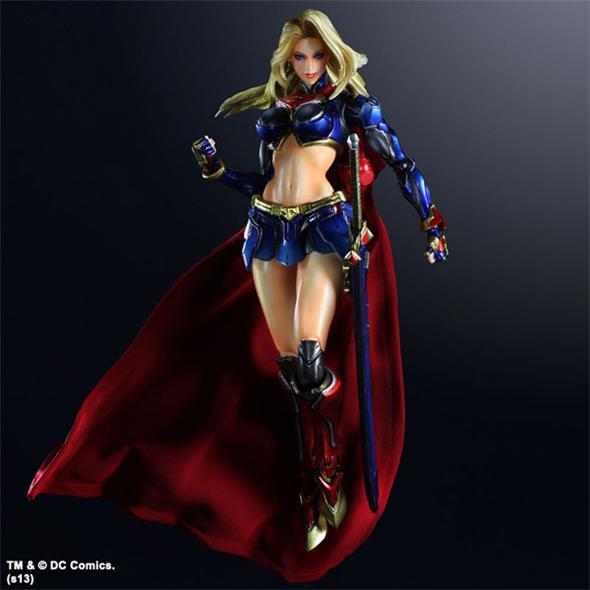 PLAY ARTS KAI - SUPERMAN VARIANT - SUPERGIRL P.A.K.