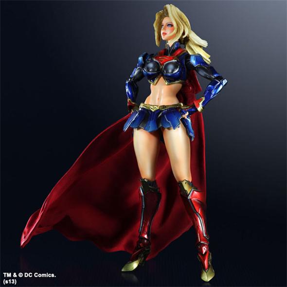 PLAY ARTS KAI - SUPERMAN VARIANT - SUPERGIRL P.A.K.