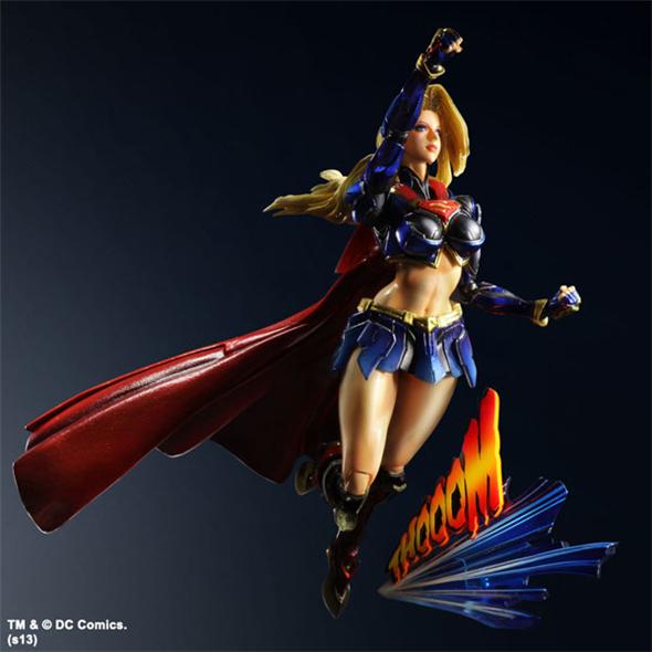 PLAY ARTS KAI - SUPERMAN VARIANT - SUPERGIRL P.A.K.