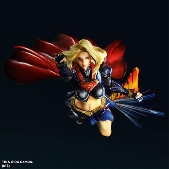 PLAY ARTS KAI - SUPERMAN VARIANT - SUPERGIRL P.A.K.