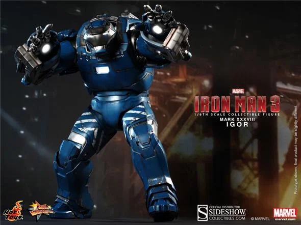 1/6 HOT TOYS - IRON MAN MARK 38 IGOR
