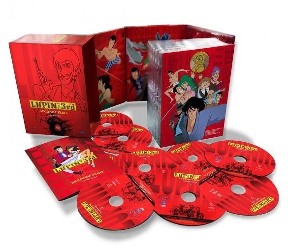 DVD - LUPIN III LA SECONDA SERIE BOX EDIZIONE DELUXE (30 DVD)