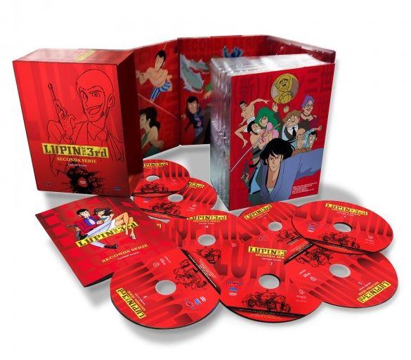 DVD - LUPIN III LA SECONDA SERIE BOX EDIZIONE DELUXE (30 DVD)