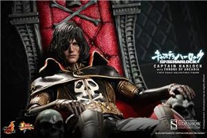 1/6 HOT TOYS -  CAPTAIN HARLOCK WITH THRONE OF ARCADIA