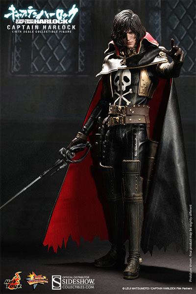 1/6 HOT TOYS -  CAPTAIN HARLOCK WITH THRONE OF ARCADIA