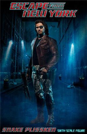 1/6 SIDESHOW TOYS - ESCAPE FROM NEW YORK SNAKE PLISSKEN