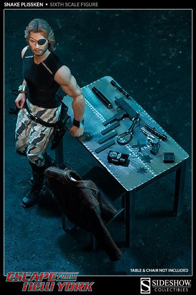 1/6 SIDESHOW TOYS - ESCAPE FROM NEW YORK SNAKE PLISSKEN
