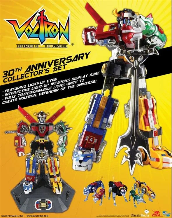 VOLTRON 30TH ANNIVERSARY COLLECTOR
