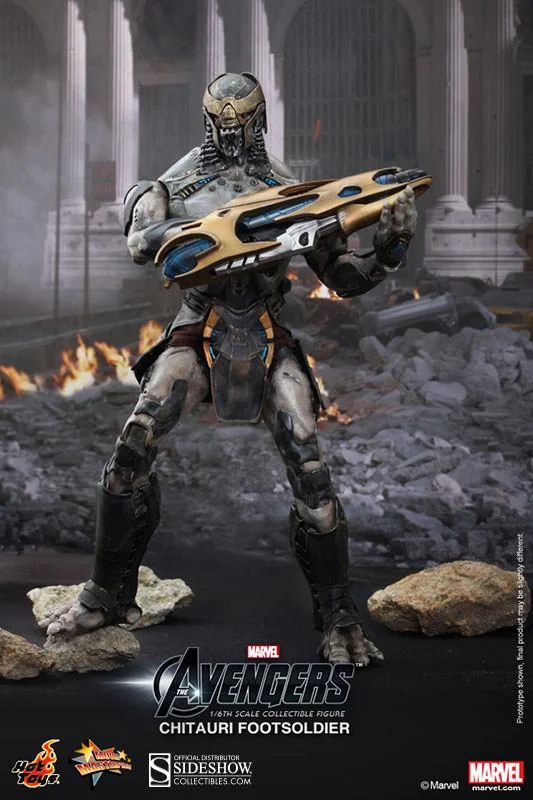 1/6 HOT TOYS - AVENGERS CHITAURI FOOTSOLDIER
