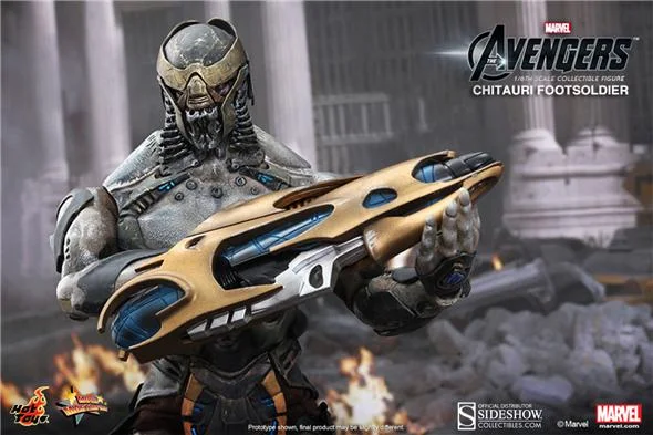 1/6 HOT TOYS - AVENGERS CHITAURI FOOTSOLDIER