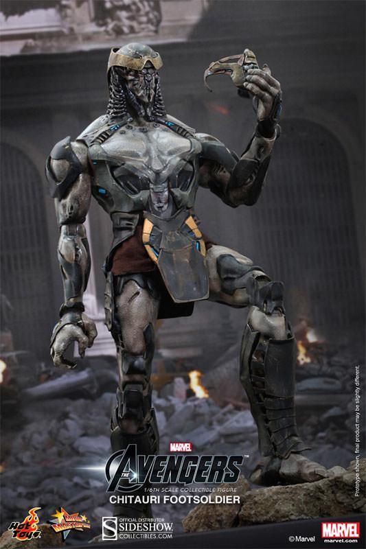 1/6 HOT TOYS - AVENGERS CHITAURI FOOTSOLDIER
