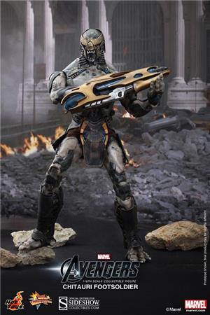 1/6 HOT TOYS - AVENGERS CHITAURI FOOTSOLDIER