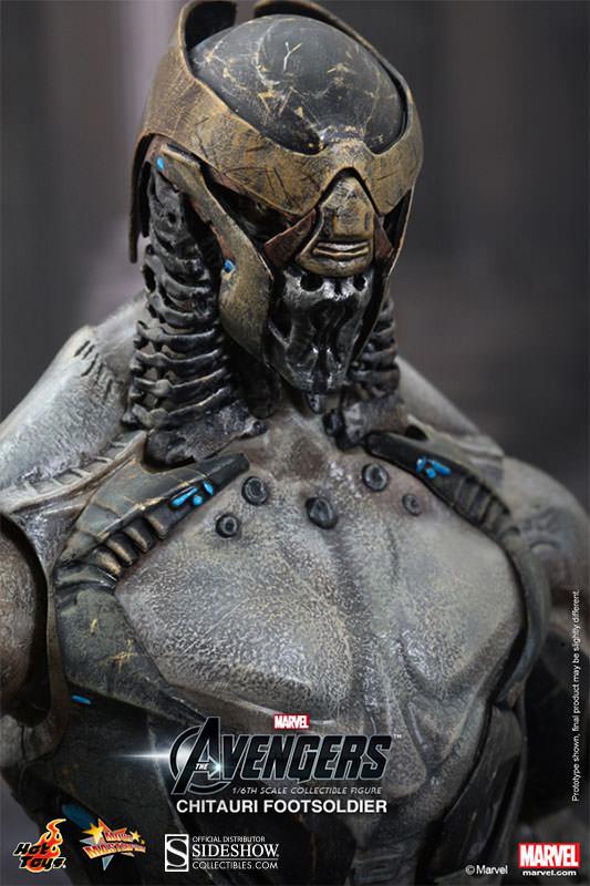 1/6 HOT TOYS - AVENGERS CHITAURI FOOTSOLDIER
