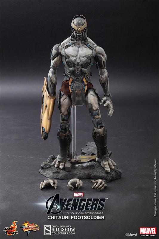 1/6 HOT TOYS - AVENGERS CHITAURI FOOTSOLDIER