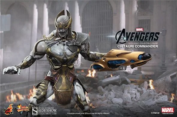 1/6 HOT TOYS - AVENGERS CHITAURI COMMANDER