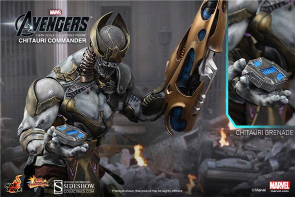 1/6 HOT TOYS - AVENGERS CHITAURI COMMANDER