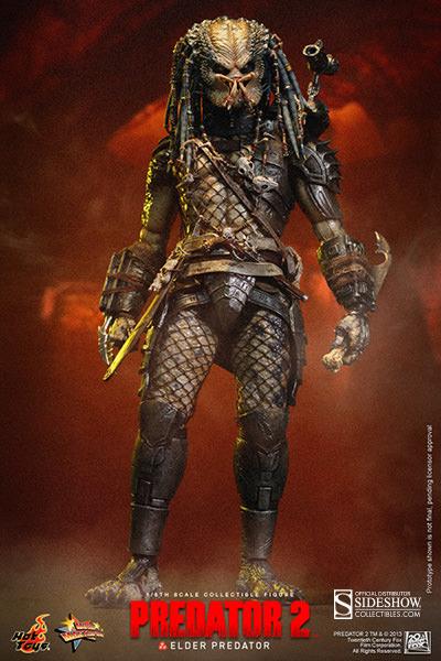 1/6 HOT TOYS - PREDATOR 2 ELDER PREDATOR
