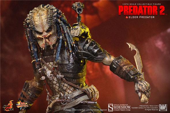 1/6 HOT TOYS - PREDATOR 2 ELDER PREDATOR
