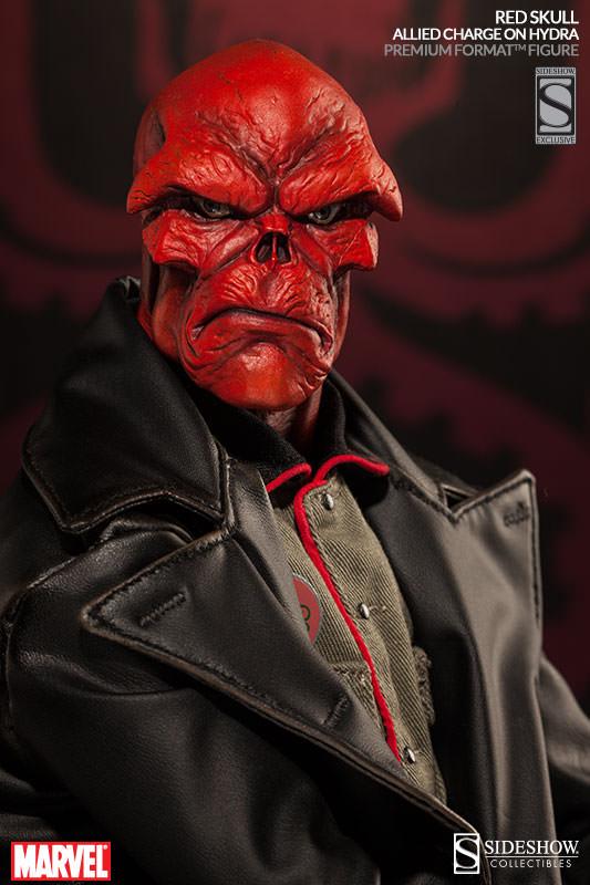 1/4 SIDESHOW PREM FORM FIGURE RED SKULL