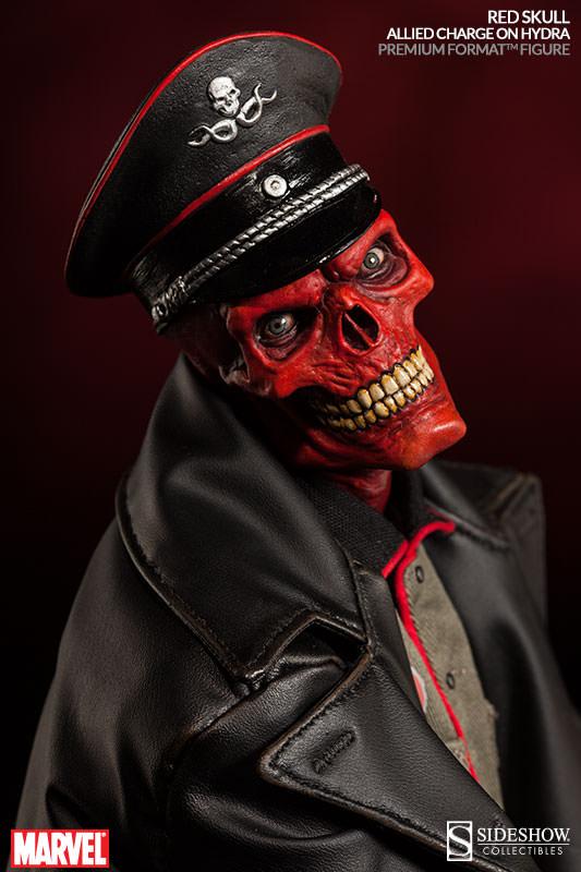 1/4 SIDESHOW PREM FORM FIGURE RED SKULL