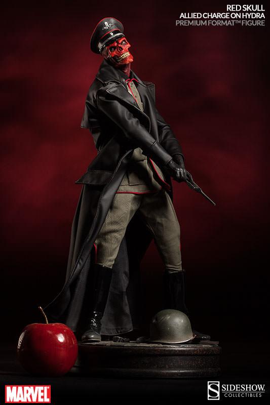 1/4 SIDESHOW PREM FORM FIGURE RED SKULL