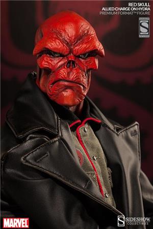 1/4 SIDESHOW PREM FORM FIGURE RED SKULL