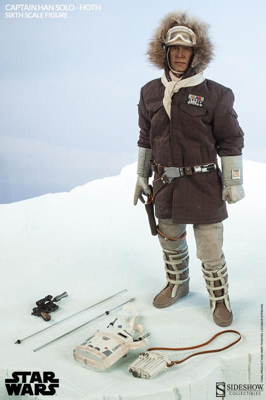 1/6 SIDESHOW TOYS - STAR WARS HAN SOLO HOTH VER