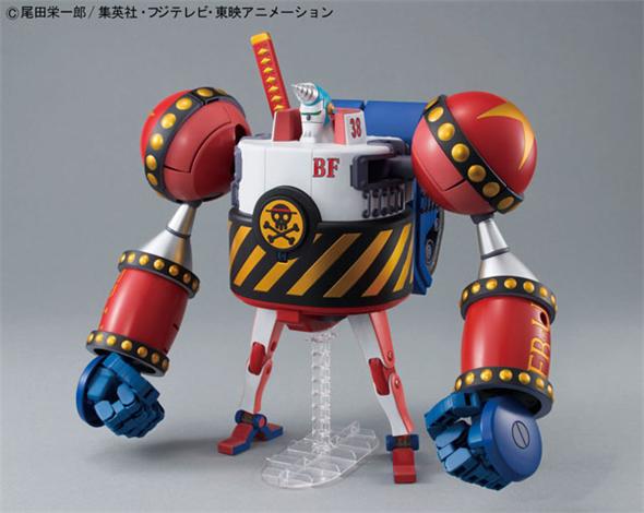ONE PIECE MODEL KIT FRANKY MEHCA COLL