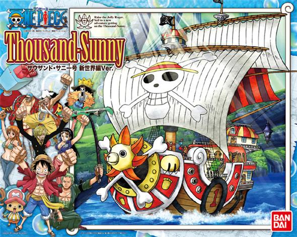 ONE PIECE MODEL KIT THOUSAND SUNNY NEW WORLD VER
