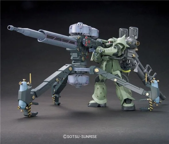 1/144 HGGT MS06 ZAKI II + BIG GUN SET THUNDERBOLT