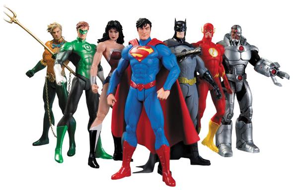 JUSTICE LEAGUE 7-PK BOX SET
